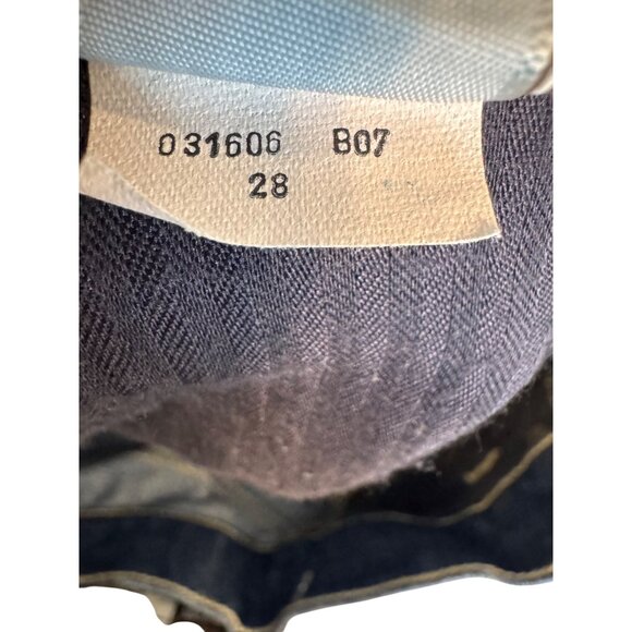 7 For All Mankind Gwenevere Skinny Jeans Womens Size 28 Distressed Medium Wash D - Picture 5 of 8